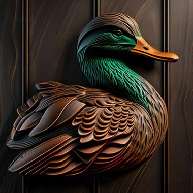 3D model mallard (STL)